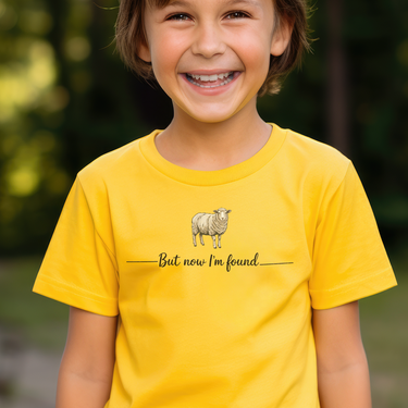 But Now Im Found Sheep Child T Shirt - Daisy